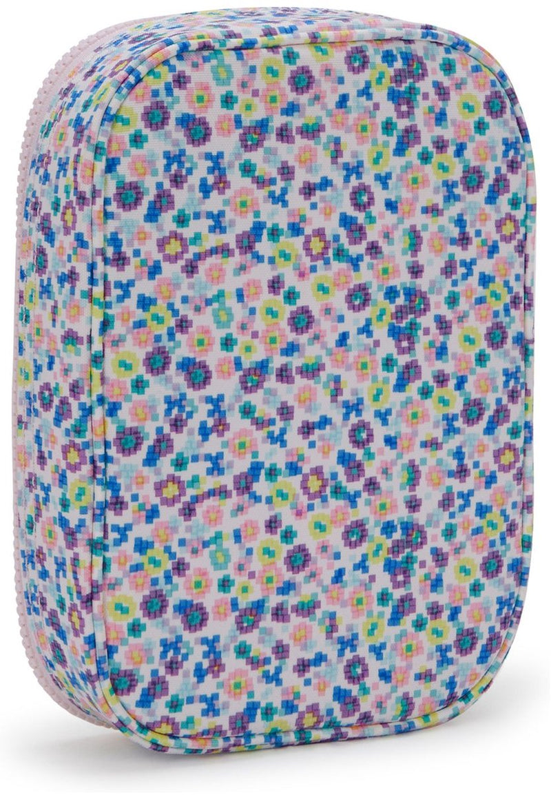 Trousse Kipling 100 - impression numérique de fleurs