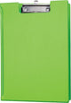 Chemise porte-bloc Maul avec insert intérieur A4 portrait vert fluo