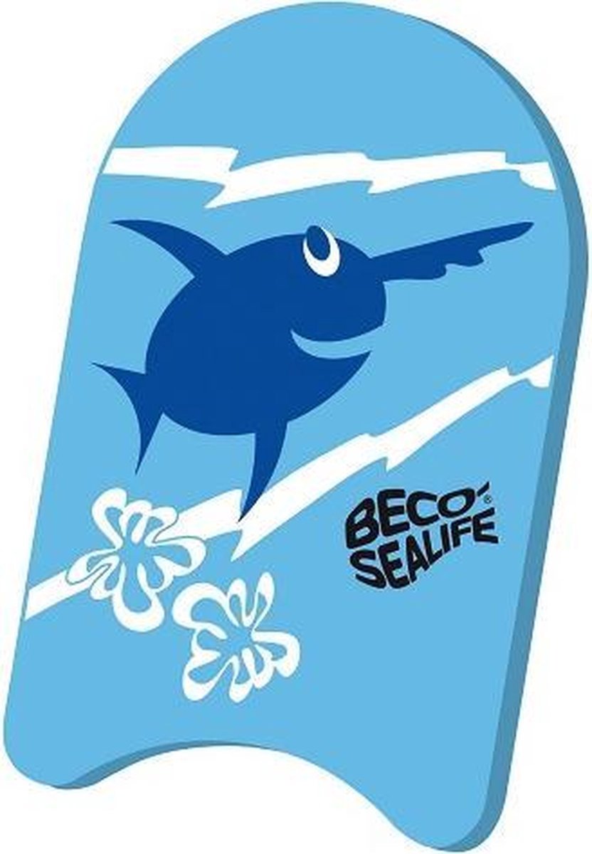 Beco-sealife® planche de natation beco sealife planche flottante bleu - 34 cm