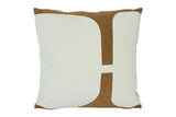 Countryfield coussin jos blanc marron 45cm - afbeelding 1