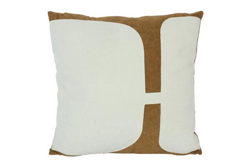 Countryfield coussin jos blanc marron 45cm