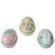 Decoris boîte de rangement oeuf de Pâques 11,5cm multi