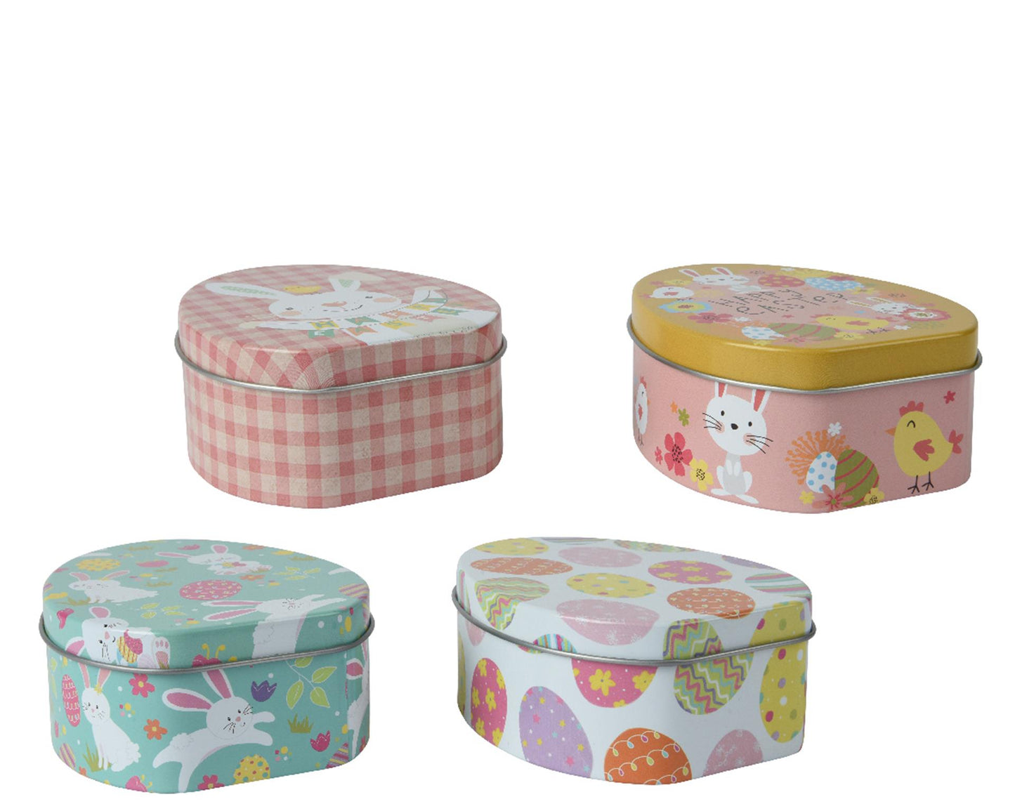Boîte de rangement Decoris Pâques 4,5cm9,5cmh11,5cm