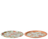 Plateau Decoris métal ø32cm pêche - afbeelding 2