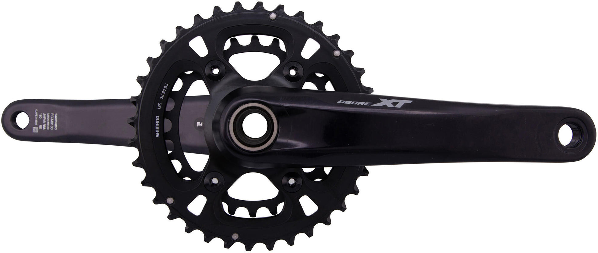 Shimano Cranket SHIM.XT FCM8120 26 36T.180MM HT2 12SP.BO.