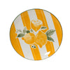 Decoris assiette petit-déjeuner porcelaine ø19,2cm citron