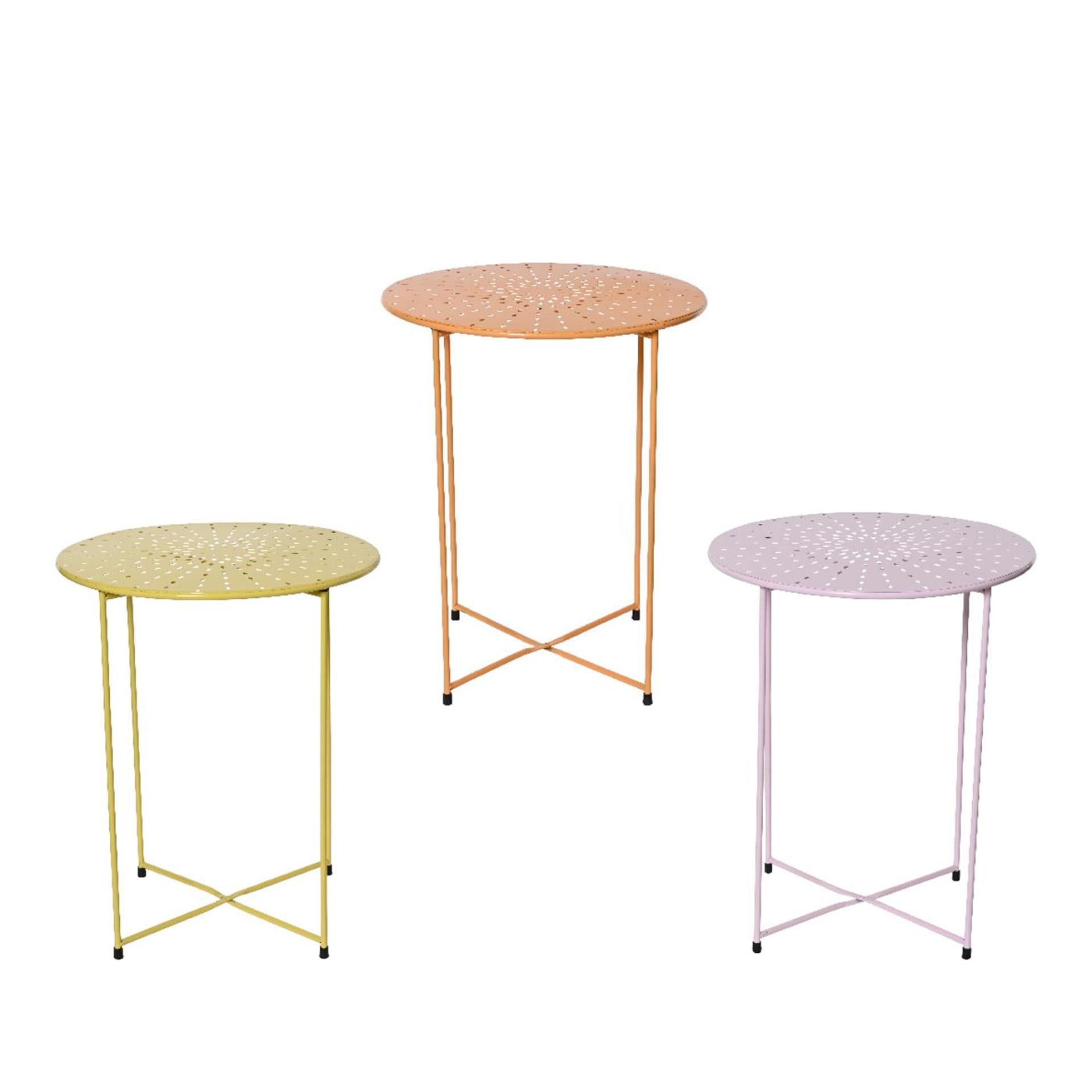 Table d'appoint Decoris intérieur fer h48cm