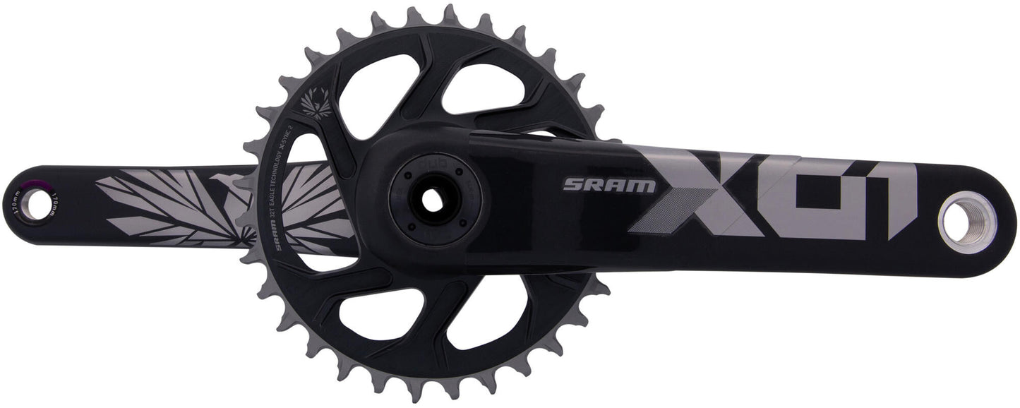SRAM CRANKET X01 Eagle 32T 170 mm Polaire lunaire