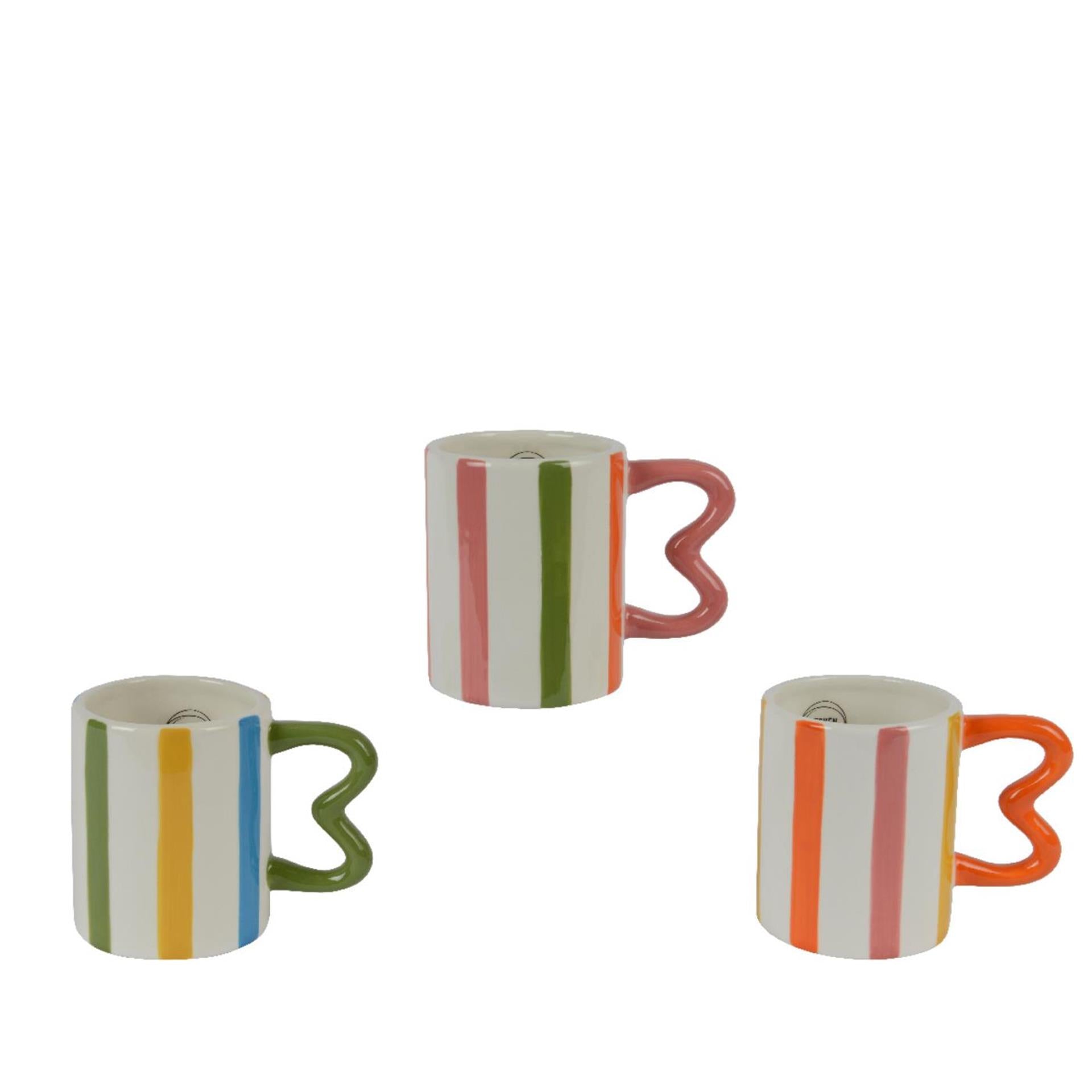 Decoris tasse dolomite 250ml rayure
