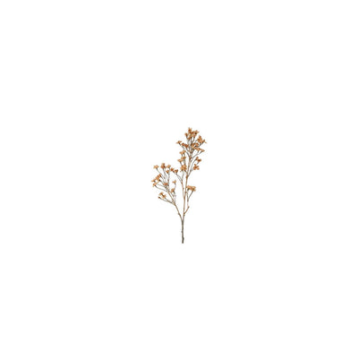 Champ de campagne fleur artificielle forsythia soie marron h92cm