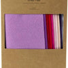 Creativ company hobby feutre, a4, feuille 210x297 mm, épaisseur 2 mm, harmonie rose violet, 10 pièces 1 boîte