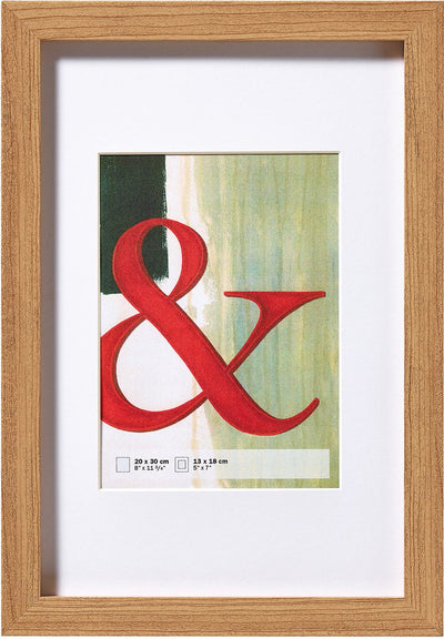 Walther Stockholm - cadre en bois mdf - format photo 15x20 cm - hêtre