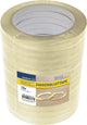 Ruban de fermeture de sac Raadhuis - pp transparent - 9 mm x 66 m - rétractable avec 16 rouleaux - ruban de fermeture de sac - rd-351363-16