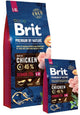 Brit premium by nature - nourriture sèche pour chiens - senior large xl - poulet - 15kg