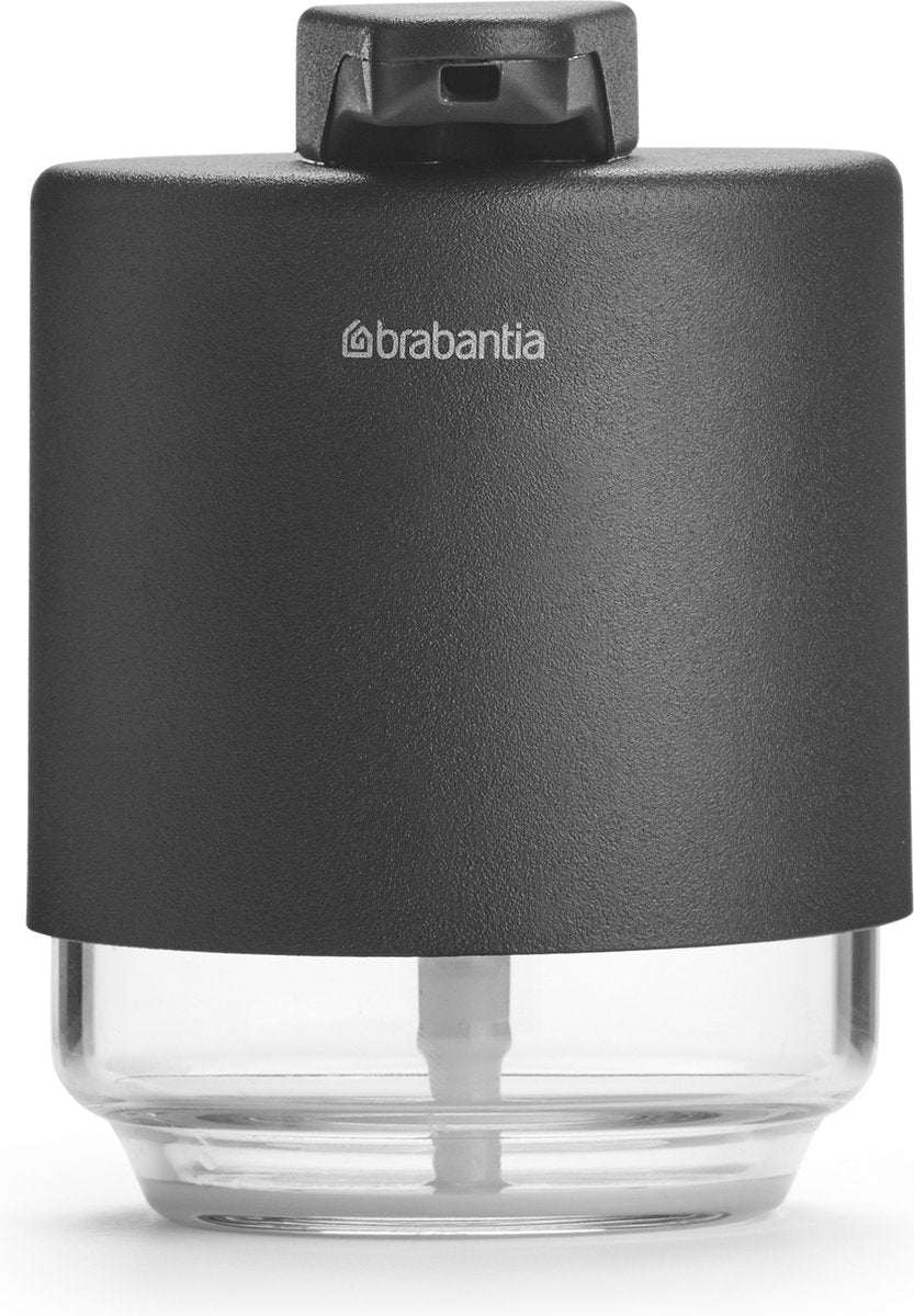 Distributeur de savon Brabantia mindset - 200 ml - gris infini minéral