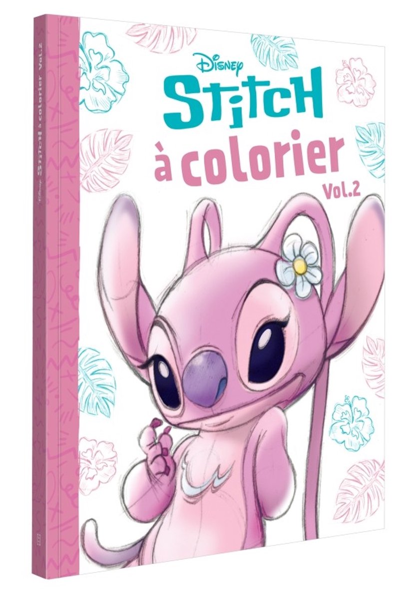 Hachette - jeunesse point à colorier - vol. 2 - disney - hachette - livre de coloriage pour les enfants à partir de 6 ans