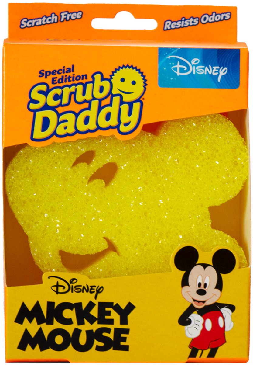 Éponge de nettoyage Scrub Daddy – édition Disney – Mickey Mouse - 1 pièce