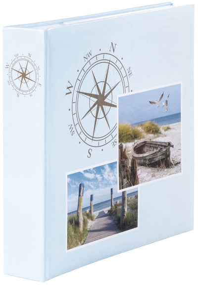 Hama album coulissant - boussole - 10x15 - 200 pages - blanc