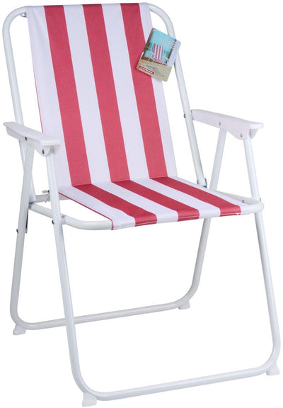 Chaise sans marque pliable rouge sans marque