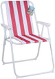 Chaise sans marque pliable rouge sans marque