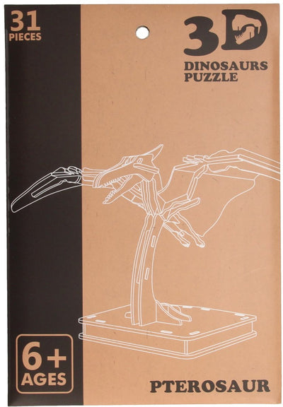 Puzzle 3D en bois Dinosaurus