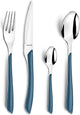 Amefa couverts éclat bleu marine métal (24 pcs)