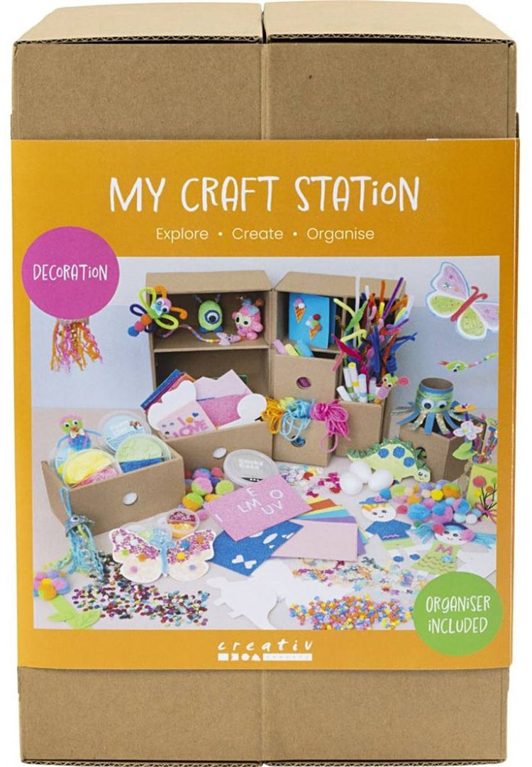 Société créative ma décoration de station artisanale, différentes couleurs, 1 boîte