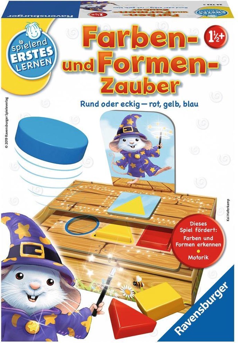 Ravensburger farben- und formen-zauber - allemand - jeu éducatif