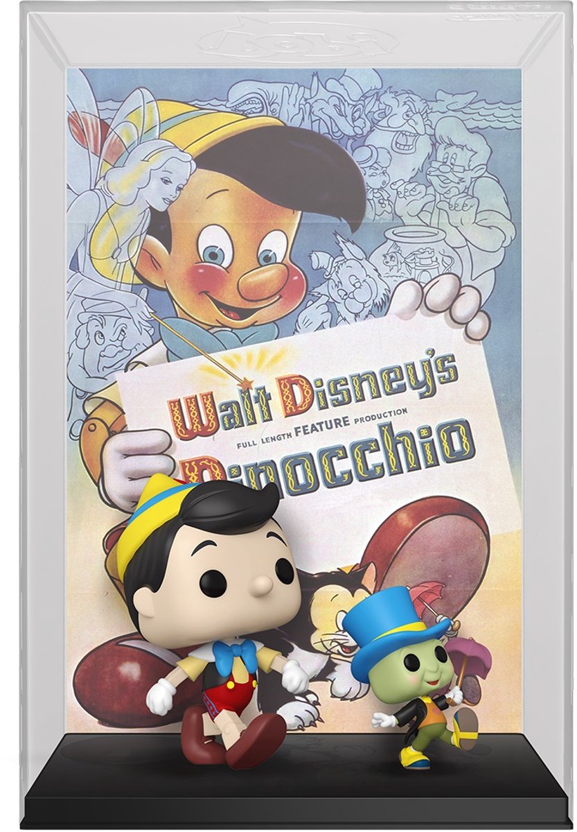 Funko pinocchio - affiche du film pop - figurine disney