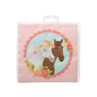 Serviettes de cheval pic