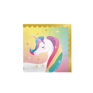 Pic de licorne serviettes