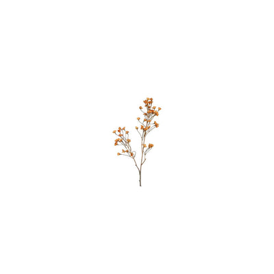 Champ de campagne fleur artificielle forsythia bronze soie h92cm