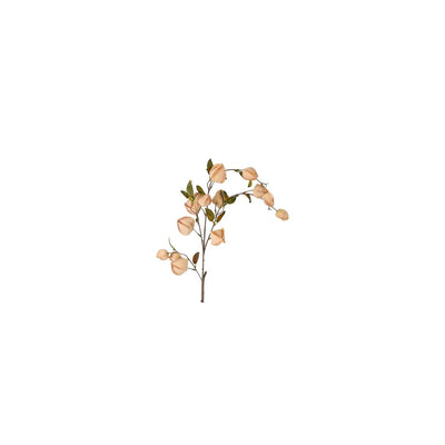 Champ de campagne fleur artificielle physalis soie marron h94cm