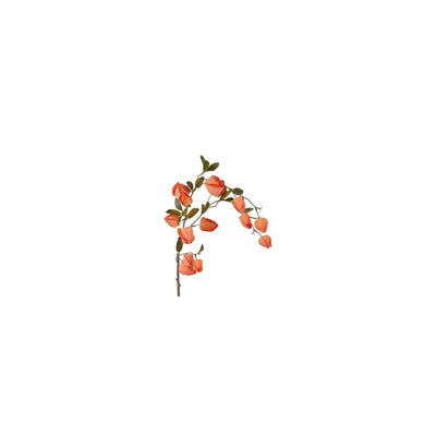 Champ de campagne fleur artificielle physalis bronze soie h94cm
