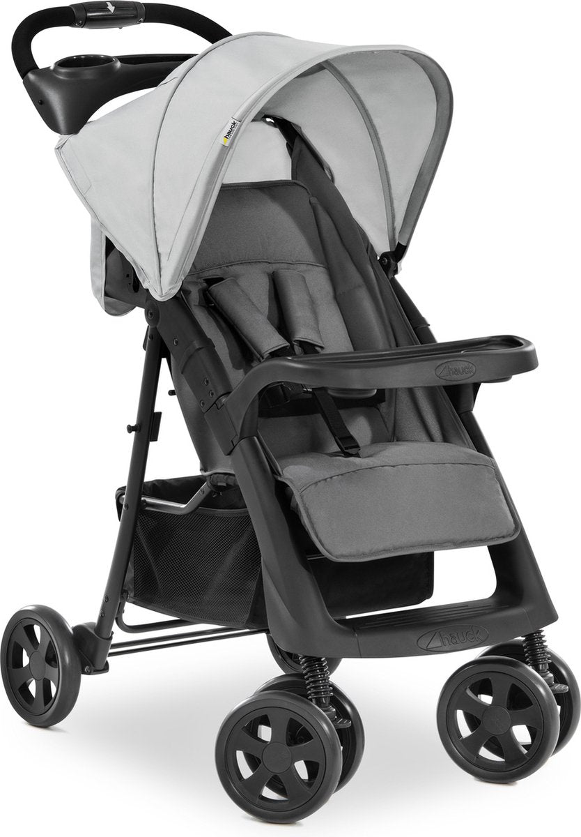 Hauck shopper neo ii - poussette - dès la naissance - compacte - gris
