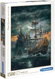 Clementoni - puzzle - 1500 pièces - bateau pirate - puzzle pour adultes - collection de haute qualité