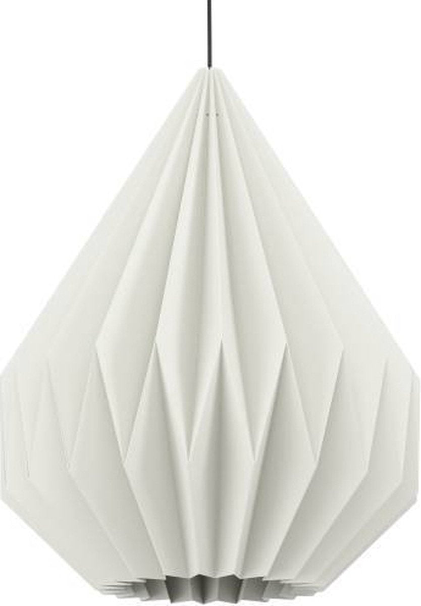 Lampe à suspension Eglo Minting - e27 - ø 45 cm - blanc - papier