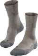 Falke tk1 laine anti-ampoules laine épaisse matériau fonctionnel chaussettes de marche femme beige - taille 41-42