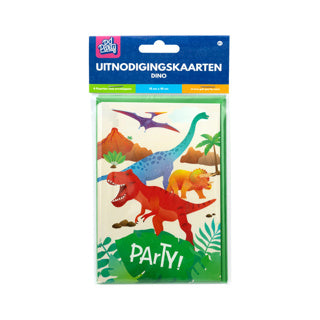 Cartes d'invitation Dino