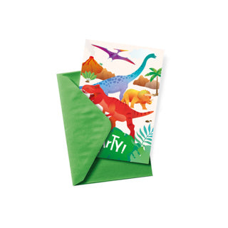 Cartes d'invitation Dino