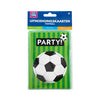 Cartes d'invitation de football