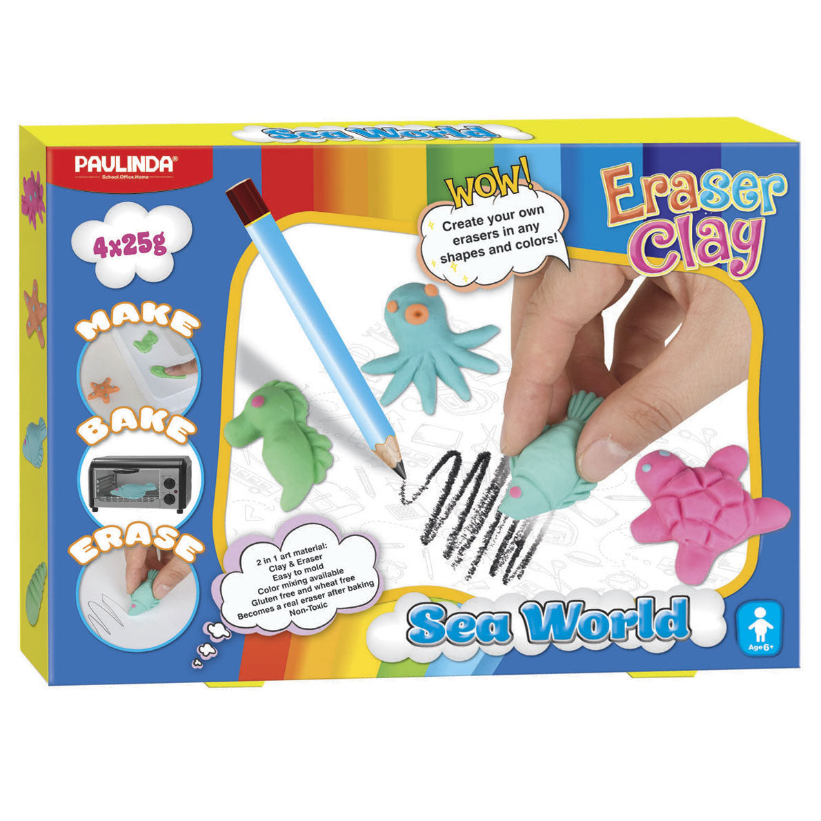 Paulinda Craft Set gummen Make Underwater World