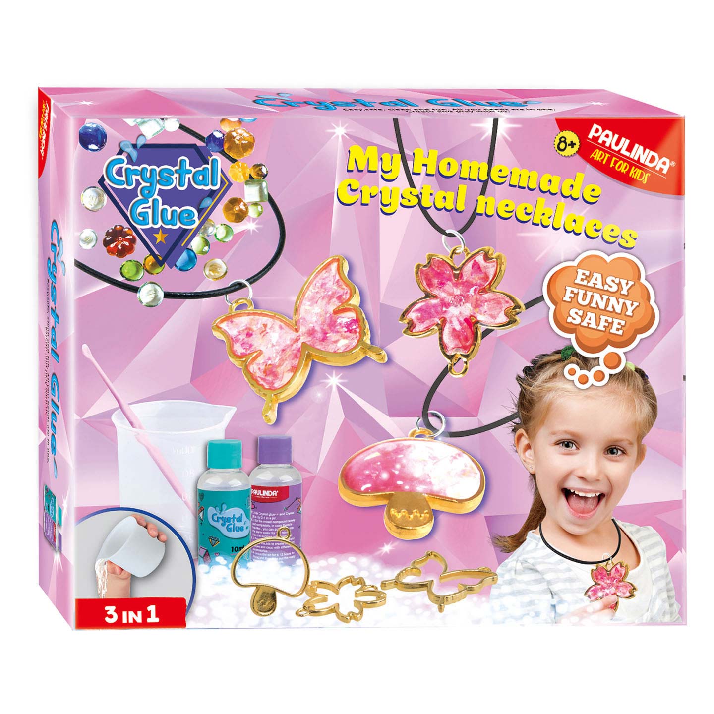 Paulinda fait vos propres colliers en cristal