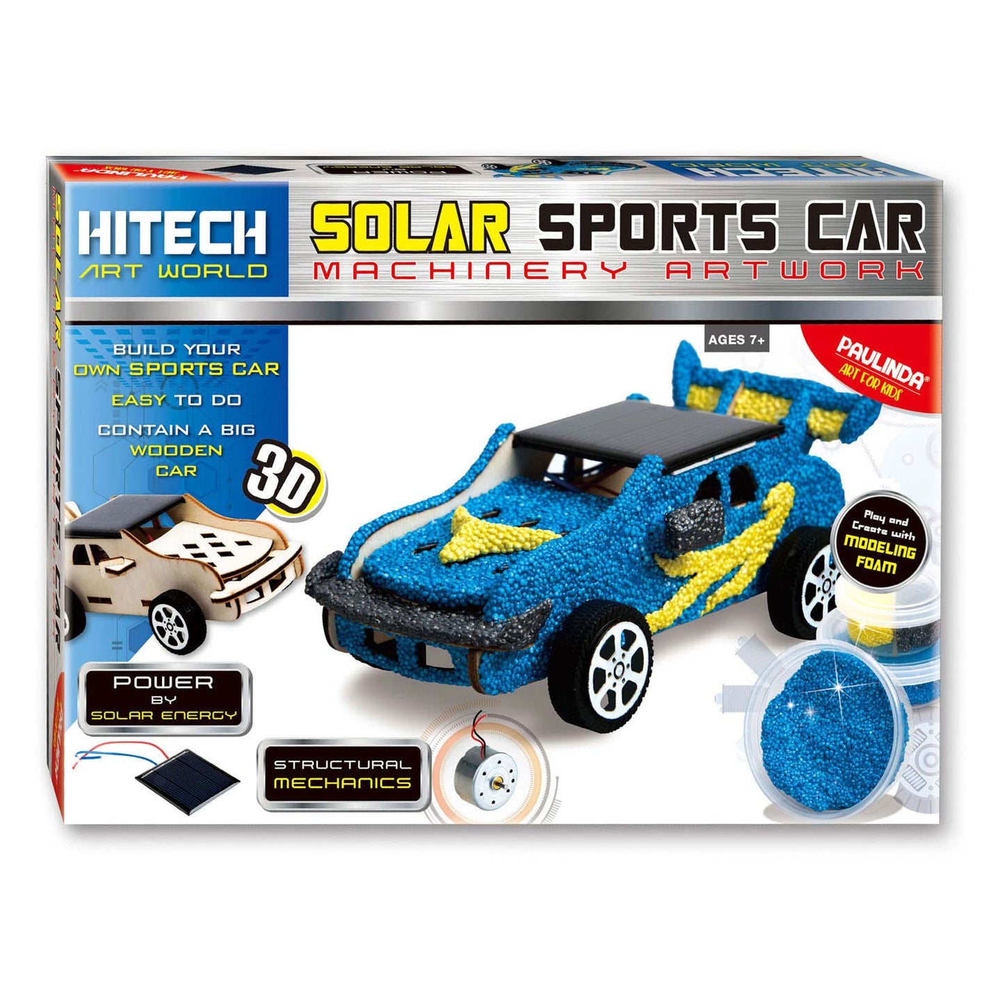 PAULINDA Building Package 3D Sports Car