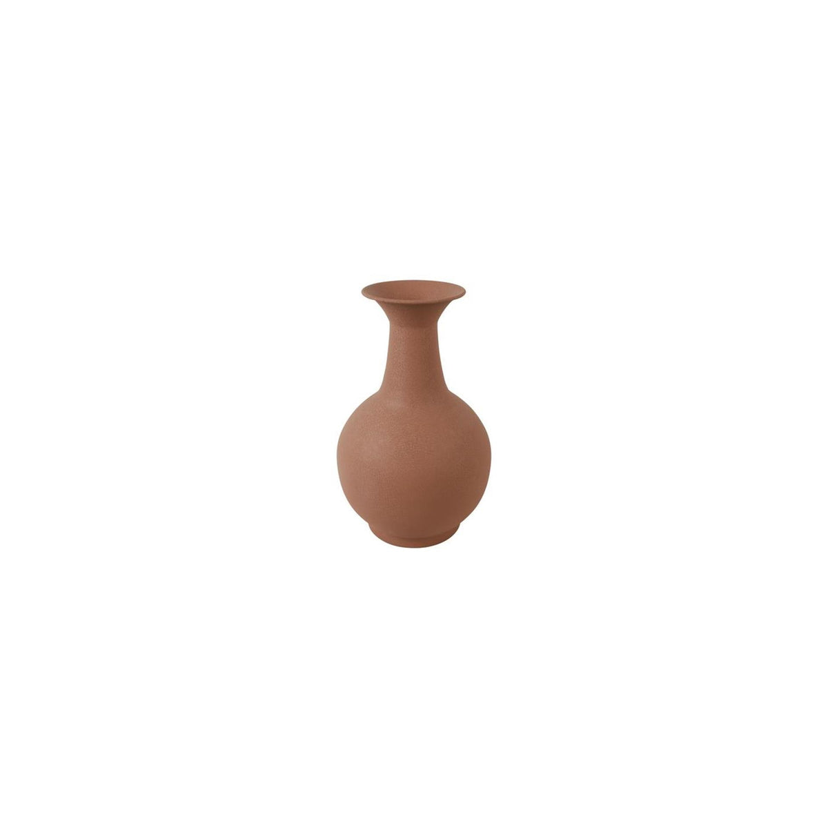 Country field country field vase col faris terra métal ø24,5x38cm