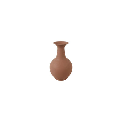 Country field country field vase col faris terra métal ø24,5x38cm