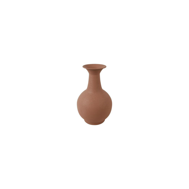 Country field country field vase col faris terra métal ø24,5x38cm