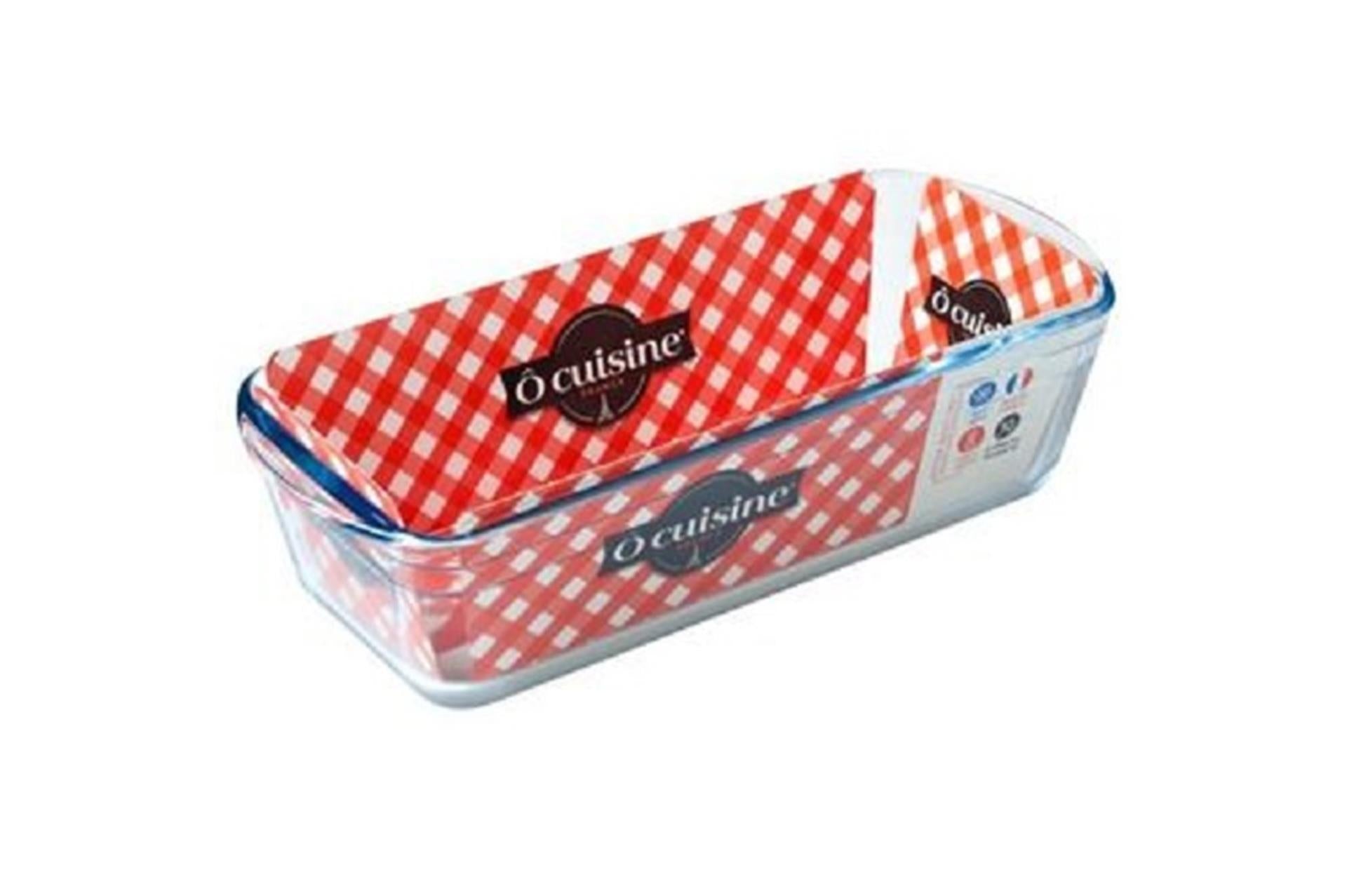 O cuisine moule à cake 28cm verre