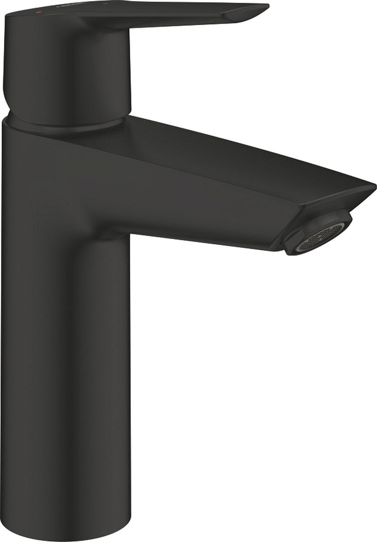 Mitigeur lavabo Grohe start taille M - vidage push open - économie d'eau - noir mat