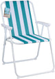 Chaise sans marque pliable verte sans marque